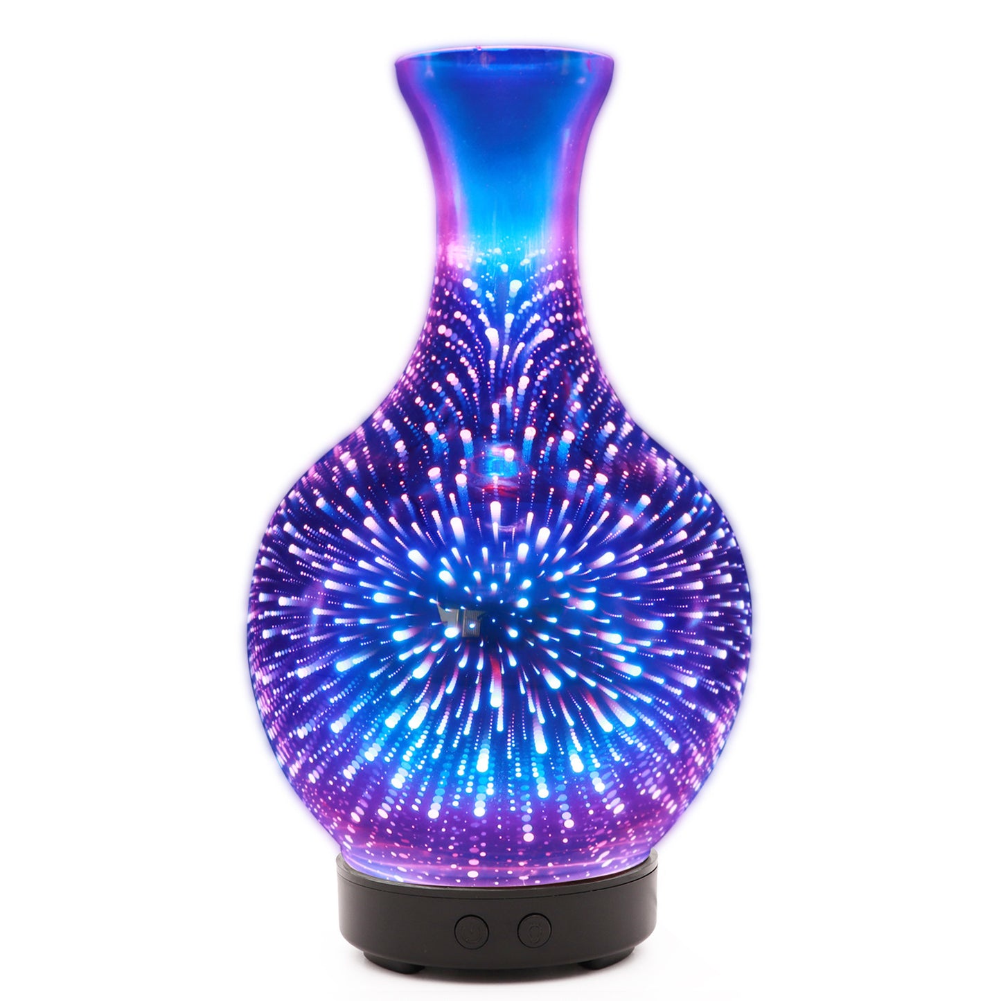 3D glass luminous humidifier dazzling color ultrasonic aromatherapy machine household gift aromatherapy diffuser