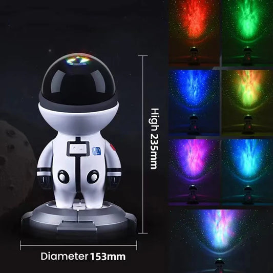 Galaxy Astronaut Star Projector Starry Sky Night Light Nebula With Remote Control Projector for Bedroom Home Ceiling Kids Gift