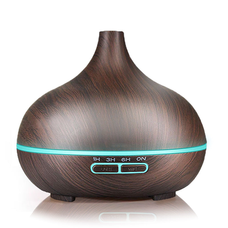 Onion Bluetooth Large Capacity 500ml Aroma Diffuser Air Humidifier Wood for Essential Oil Large Room