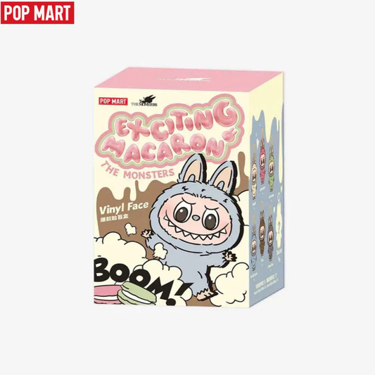 The Monsters Exciting Macaron Vinyl Plush Pendant Single Blind Box