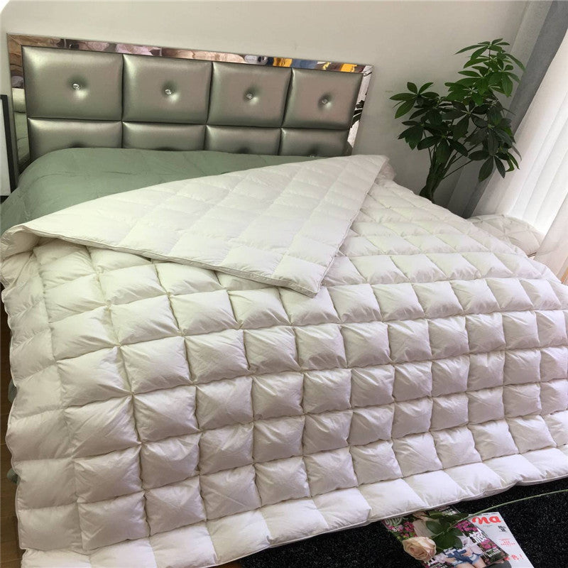 Hotel 95% white goose down winter quilt hanging goose down quilt Hungarian goose down spring and autumn quilt thickened warm bread quilt core