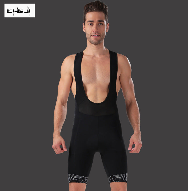 cheji polar fluorescent green strap cycling shorts men's summer cycling pants mountain biking jerseys