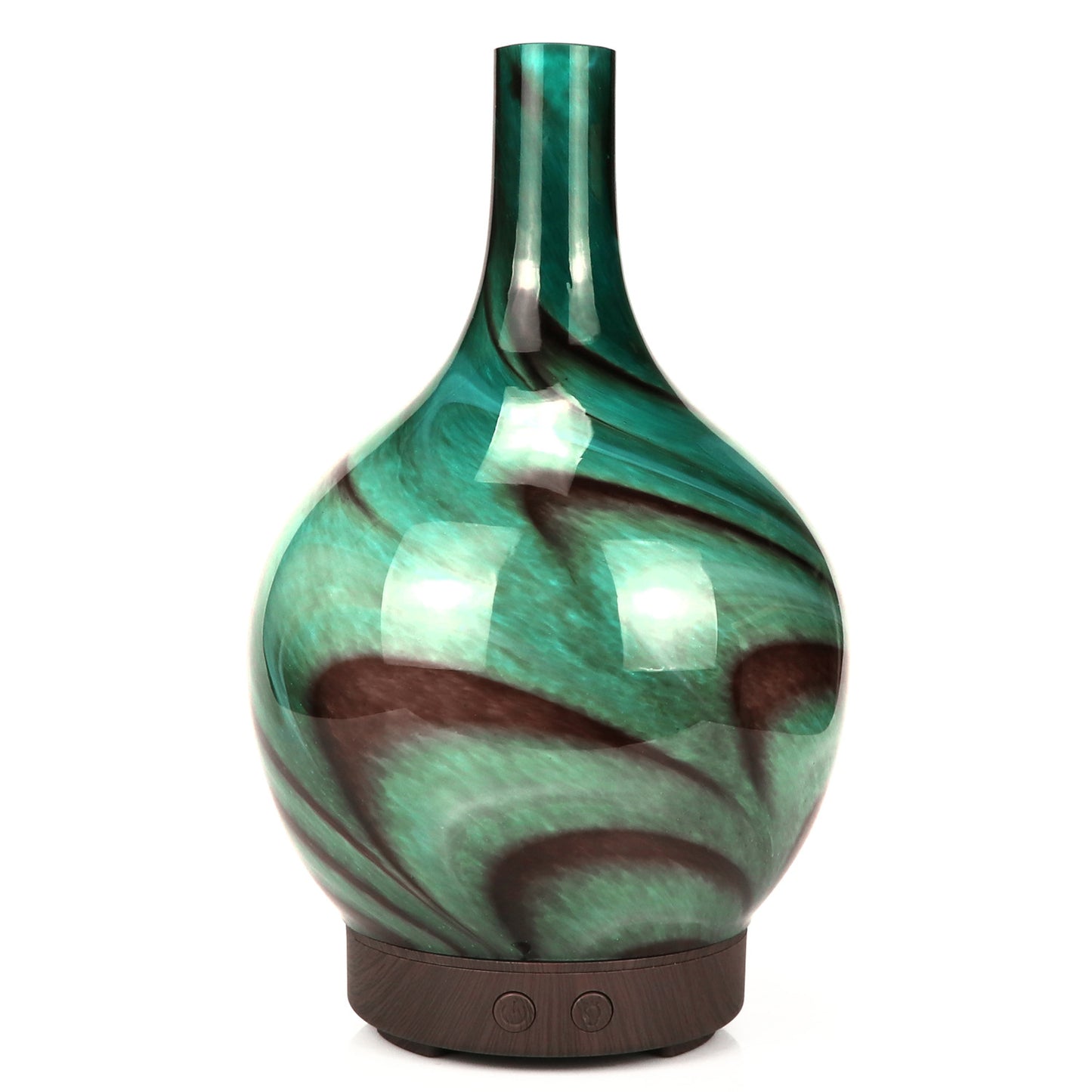 Ceramic glass aroma essential oil diffuser, ultrasonic humidifier for home