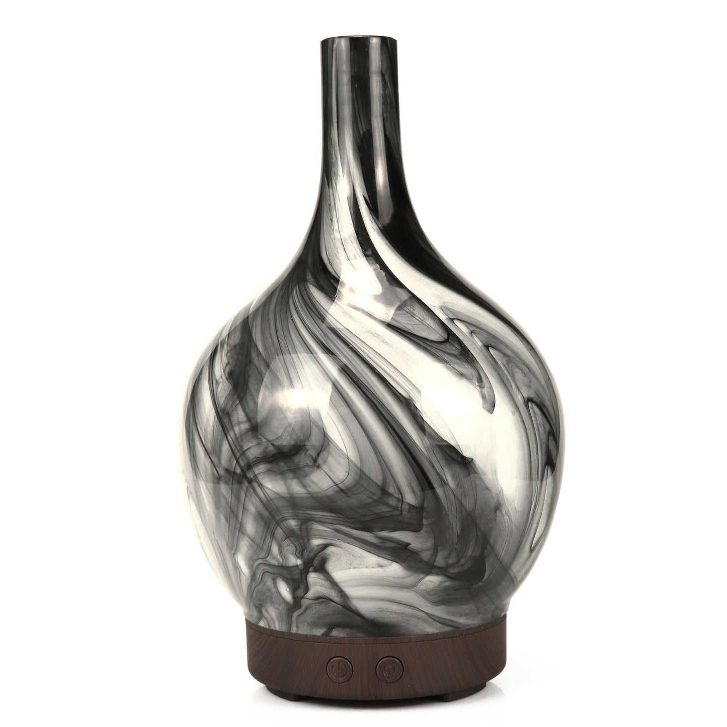 Ceramic glass aroma essential oil diffuser, ultrasonic humidifier for home