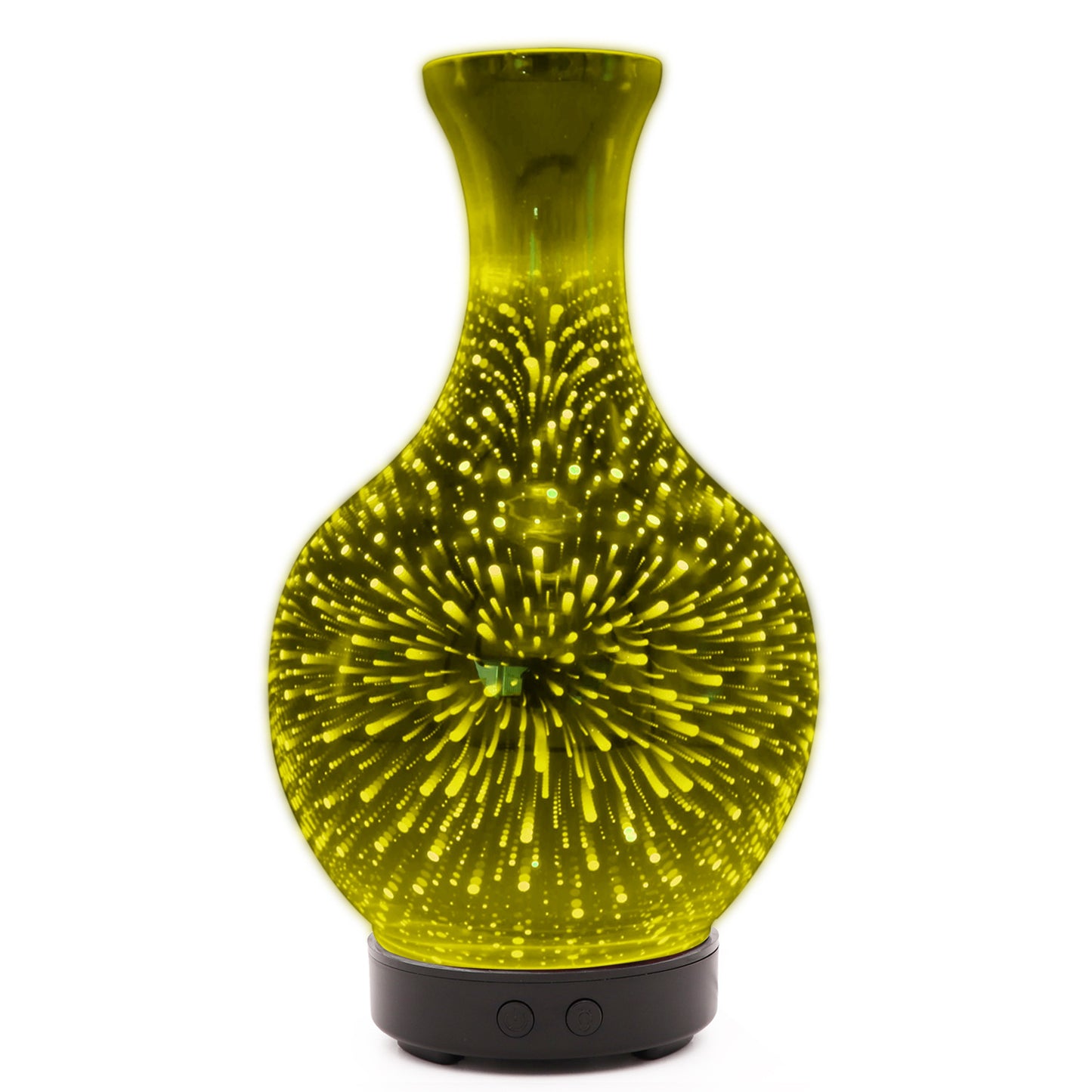 3D glass luminous humidifier dazzling color ultrasonic aromatherapy machine household gift aromatherapy diffuser
