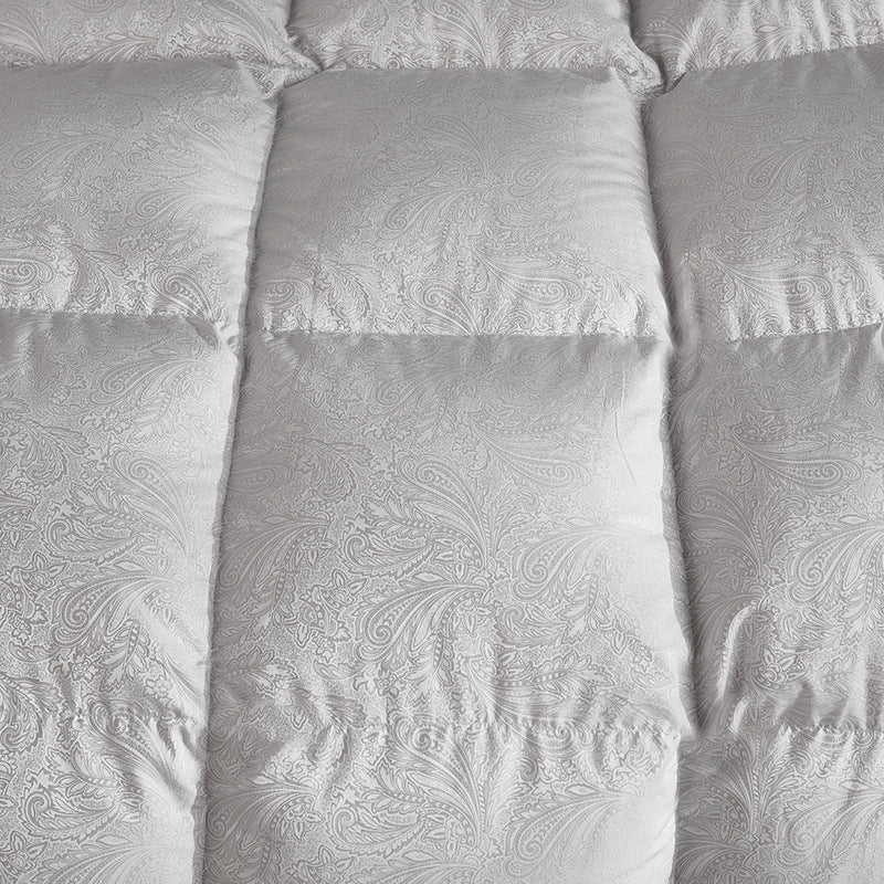 New duvet high-end goose down duvet thickened 95 white goose down 150x200 winter quilt hanging down spring and autumn quilt