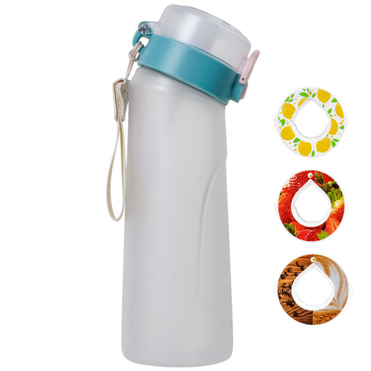 Fruit Fragrance Air Water Bottle With Flavor Pods Set And Straw 25 oz/750ml